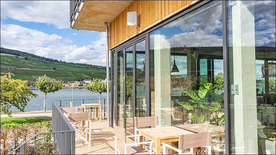Das neue Papa Rhein Hotel mit einem Soundsystem von AUDAC