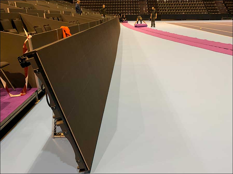 Gestochen scharf, und nichts flackert: LED-Bande G391 von Screen Visions (Foto: Screen Visions)