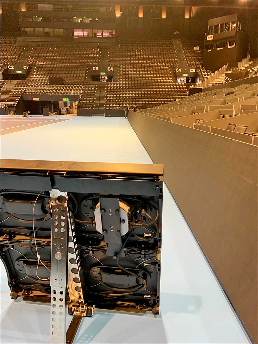 Gestochen scharf, und nichts flackert: LED-Bande G391 von Screen Visions (Foto: Screen Visions)