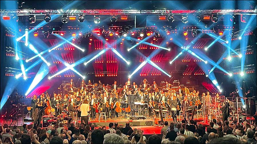 Insgesamt kamen beim Music Discovery Project 2025 60 Robe Tetra 2, 17 Robe MegaPointe, 27 Robe Pointe, sechs Robe Spiider und sechs Robe Viva zum Einsatz (Fotos: HR Lichttechnik).