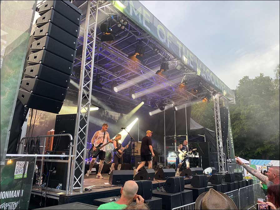 Grüne Hölle und Metal-Paradies: das Green Hell-Festival hat sich einen festen Platz im Open-Air-Kalender erobert (Foto: Sebastian Bähr / CODA Audio Deutschland).