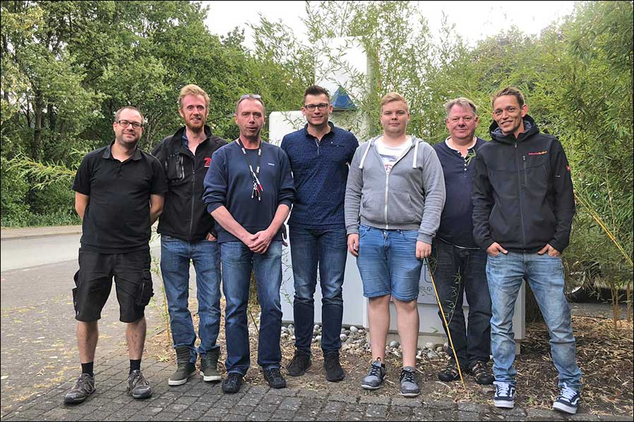Absolventen der ersten Avolites Academy
