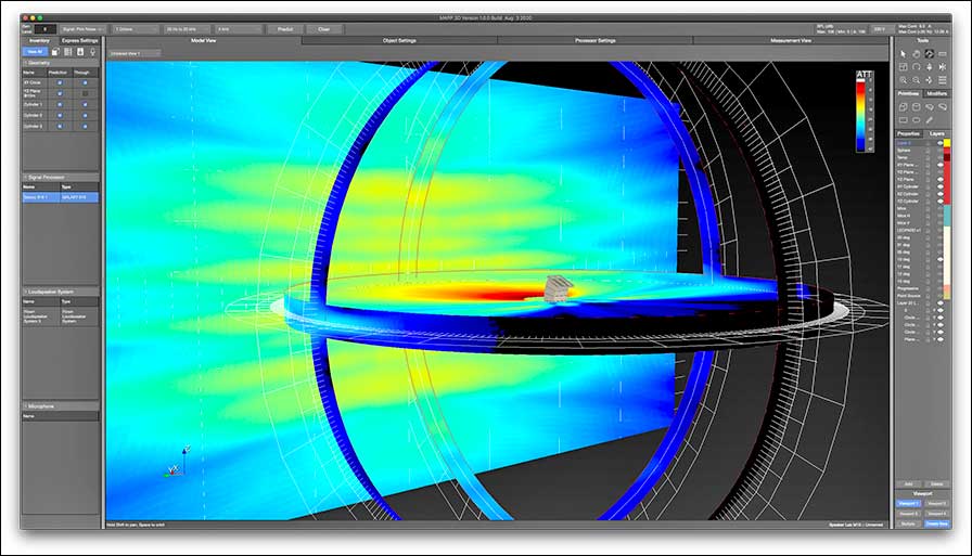 3-dimensionale Simulation - Seitenansicht