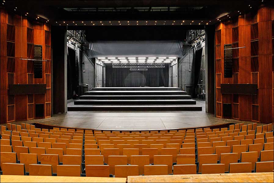 Mit neuem System von Meyer Sound: der Grande Salle im Grand Théâtre de la Ville de Luxembourg (Fotos: Bohumil Kostohryz / Meyer Sound)