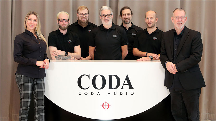 Auf Erfolgskurs: Das Team von CODA Audio Deutschland.