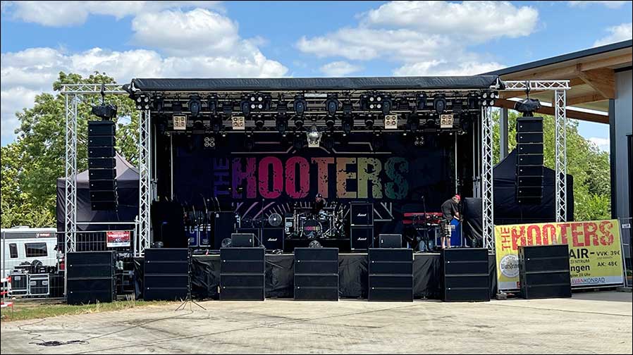 The Hooters beim Konzert im Ederblickzentrum (Fotos: Jörn Bänfer / Bänfer Veranstaltungstechnik).