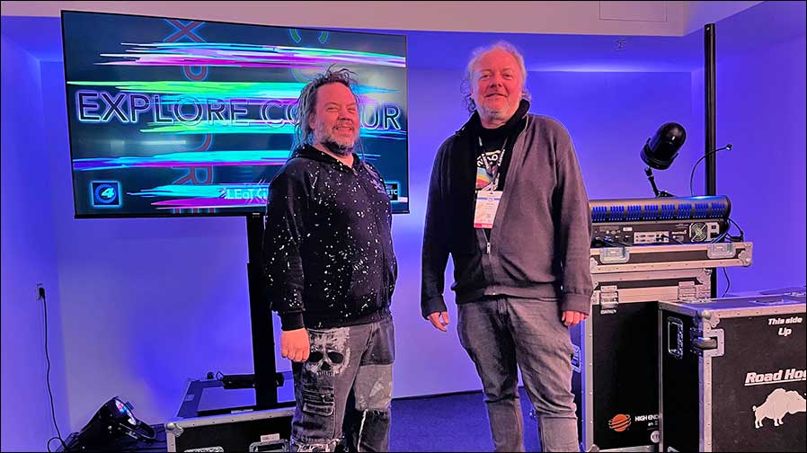 Martin Heining und Rolf Wenzel teilen auf der LEaT con ihr Konsolen-Know-How (Foto: ETC)