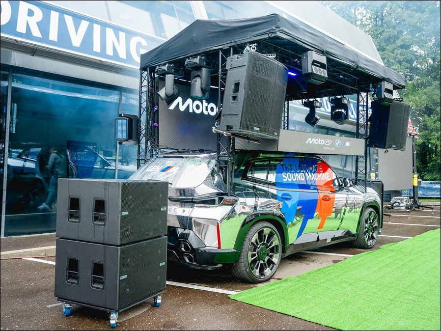 BMW M GmbH THE ULTIMATE SOUND MACHINE mit dBTechnologies (Foto: FS Veranstaltungstechnik / BMW M GmbH)