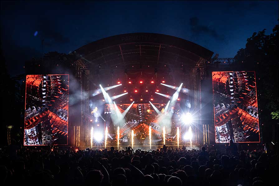 ParkCity Live 2026: CHIMP G3-Konsolen steuern das Licht (alle Fotos: Highlite)