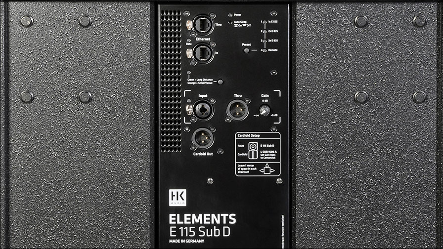 HK Audio ELEMENTS E 115 Sub D Detail