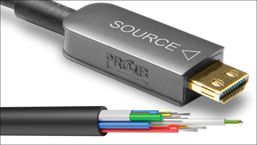  Das PROCAB CLV310A: aktives optisches HighFlex HDMI 2.1-Kabel für 8K-Video.