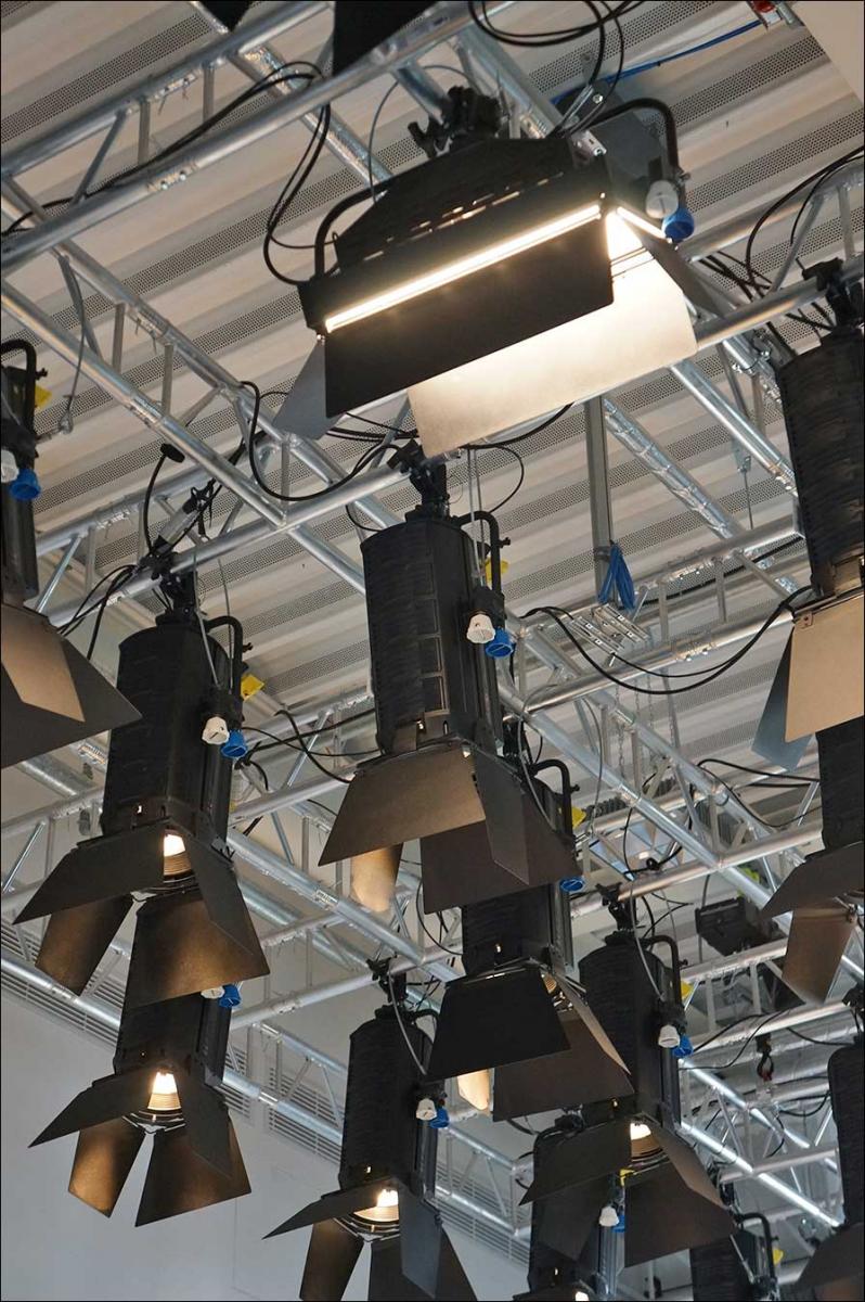 Feiner Lichttechnik betreut seit Jahren die Filmuniversität Babelsberg bei der lichttechnischen Ausstattung.