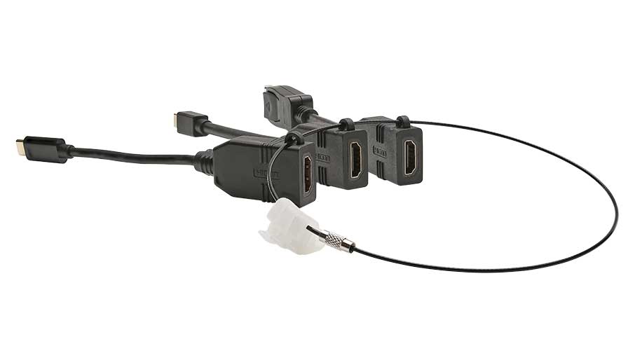 Immer den richtigen Anschluss zur Hand: der HDMI-Adapterring von Sommer cable