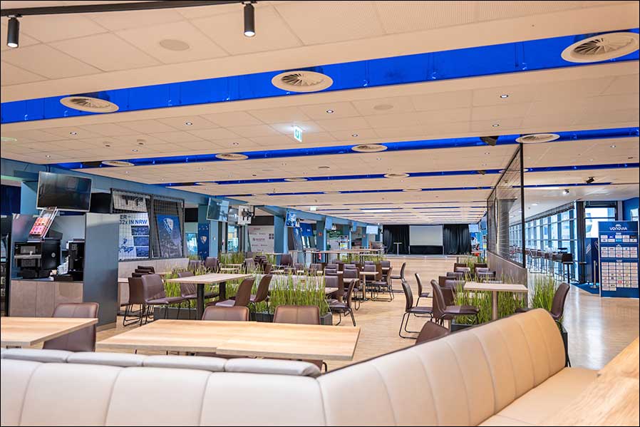  Stadtwerke Bochum LOUNGE im Vonovia Ruhrstadion Bochum (Fotos: Sascha Gansen / dBTechnologies).