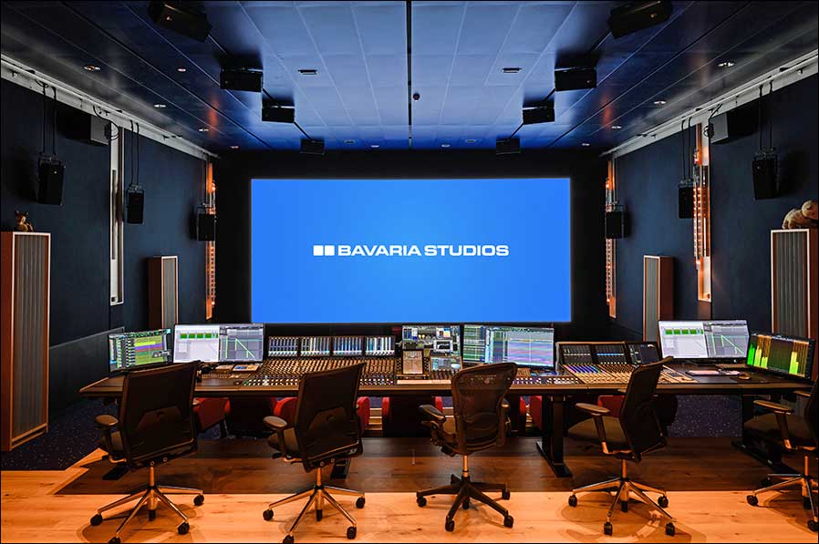 Das Studio A auf dem Gelände der Bavaria Film "spielt wieder" (Fotos: Thomas Linkel / Meyer Sound)