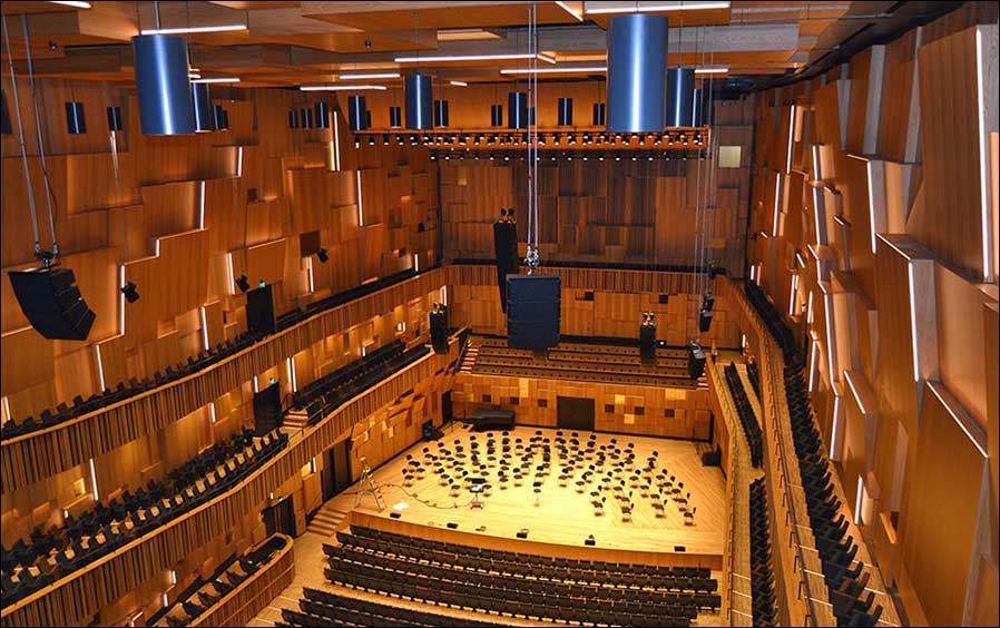 Malmö Live Concert Hall in Schweden – ein Gemeinschaftsprojekt von d&b audiotechnik und der ARVA Group (Foto: d&b audiotechnik)