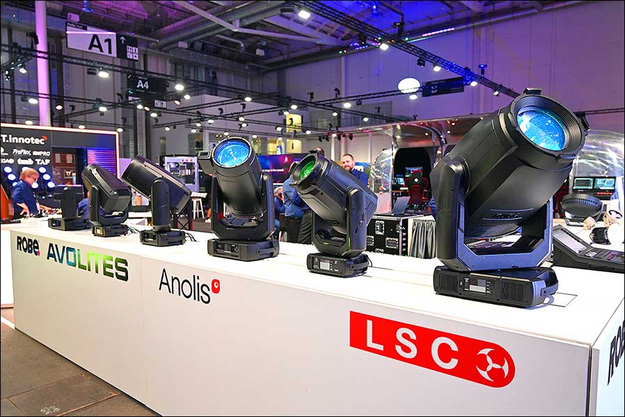 Robe auf der LEaT con 25 in Hamburg (Fotos: Stephan Kwiecinski)