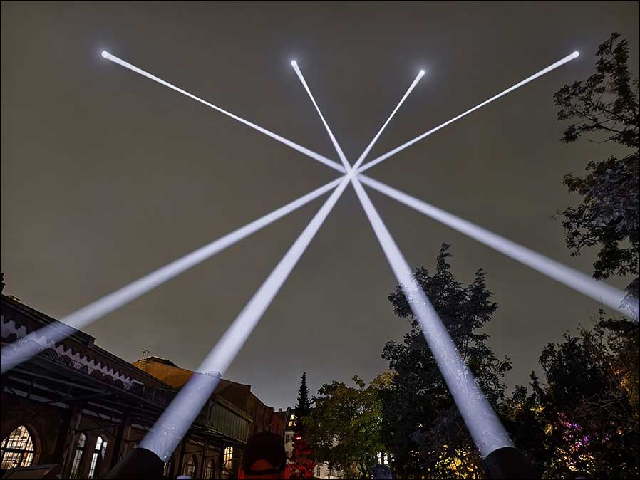 tarm VANQUISH Beams (Foto: Laserworld)