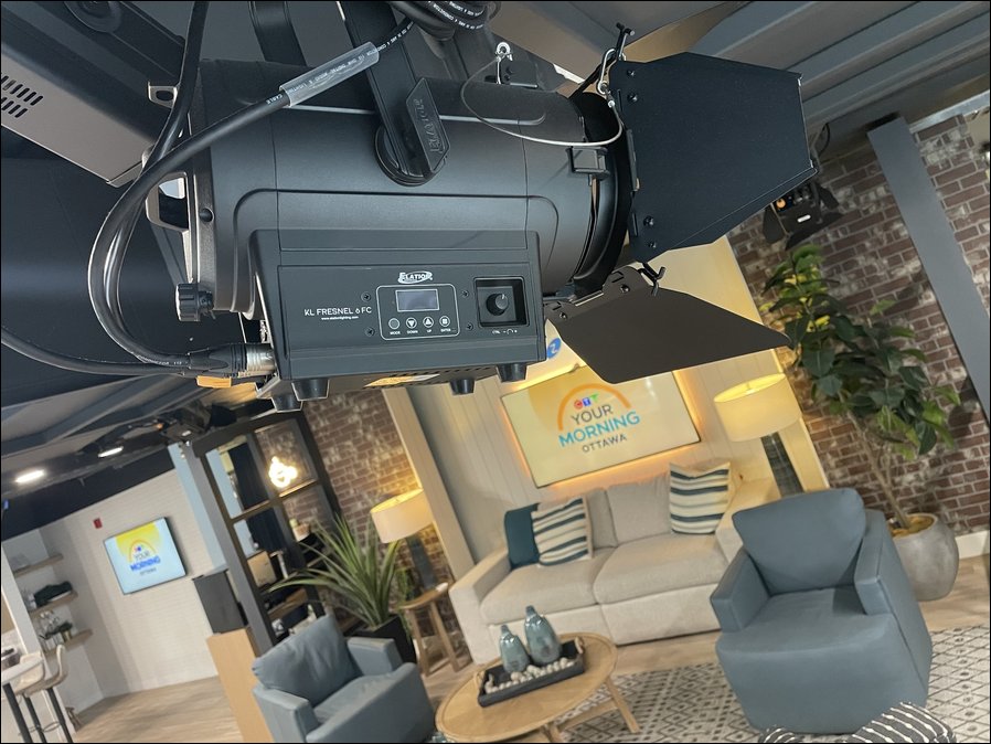 Heute setzt Bell Media in seinen Studios in Ottawa auf LED-Lichttechnik von Elation (Fotos: Bell Media)