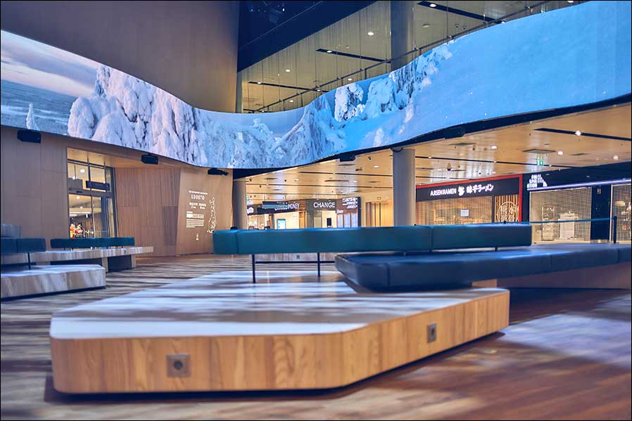 Panorama am Helsinki-Vantaa-Flughafen