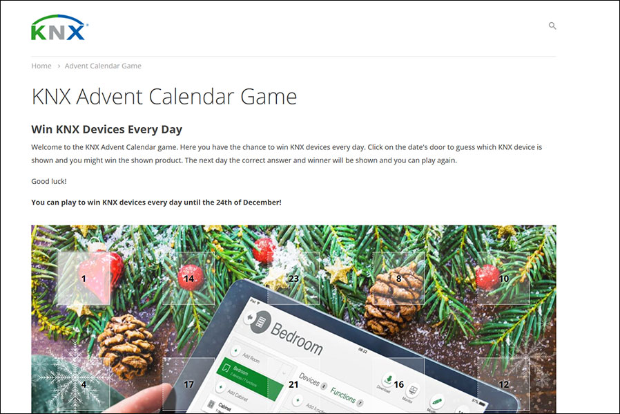 KNX-Adventskalender 2018