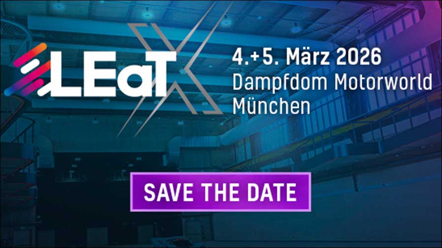 Bald ist es so weit: LEaT X 2026 in München (Grafik: LeaT)
