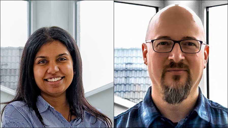 Neu bei Meyer Sound: Umeshika Schnug und Heiko Jooß (Fotos: Meyer Sound)