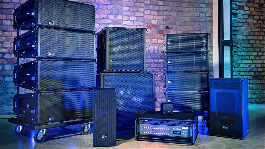 Bestand an Meyer Sound Lautsprechern bei der schoko pro GmbH (Foto: schoko pro GmbH).