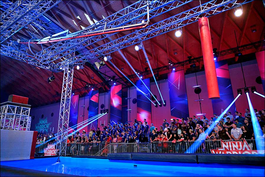 ELATION Smarty Hybrid bei der RTL-Show Ninja Warrior