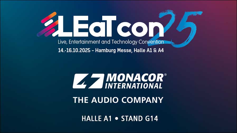 Auf der LEaT con dabei: MONACOR INTERNATIONAL