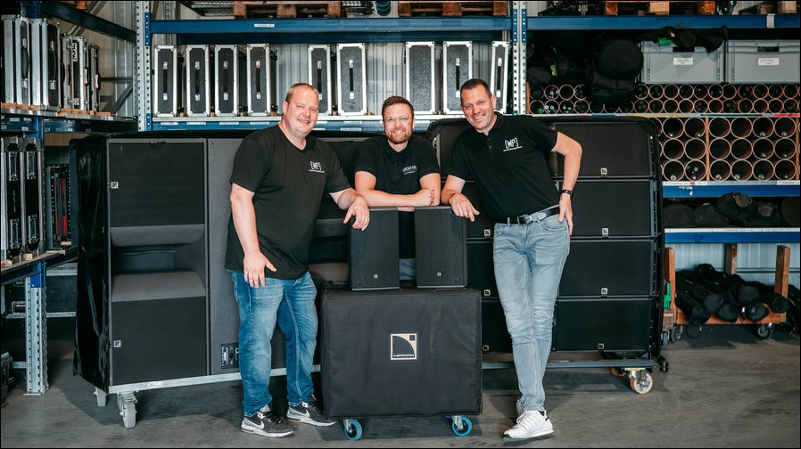 Gruppenbild bei Groh PA: Martin Borgmann, Arne Tischoff und Klaus Göckener (Foto: Groh PA)