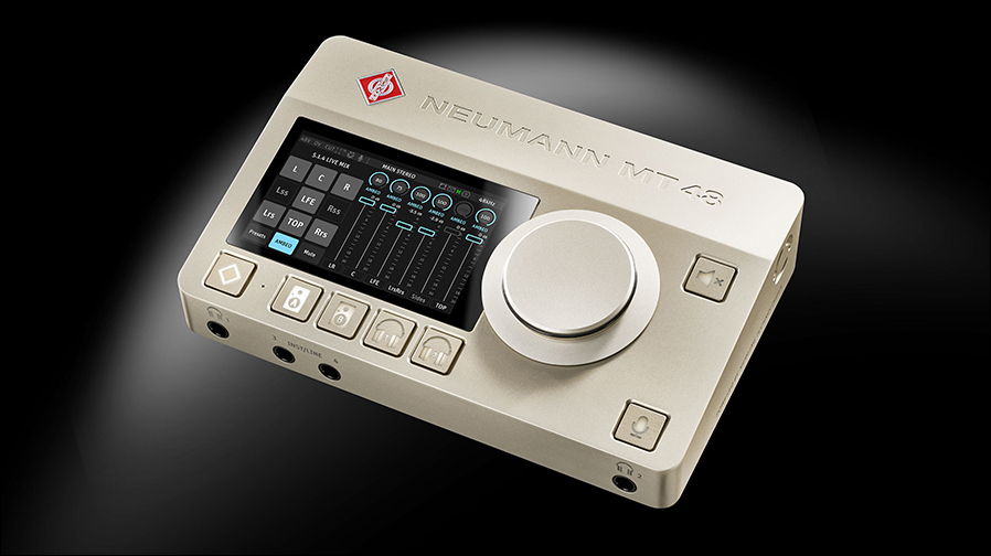 Firmware-Version 2.0 für das Neumann MT 48: Neue Plugins, immersive Broadcast-Tools, erweiterte Monitoring-Funktionen und skalierbare Dante-Konnektivität (Foto: Neumann)
