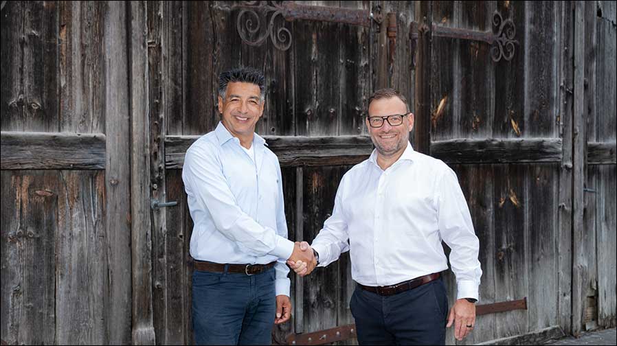 eps und Nüssli schließen sich zusammen: Okan Tombulca (links) und Andy Böckli (Foto: Nüssli)