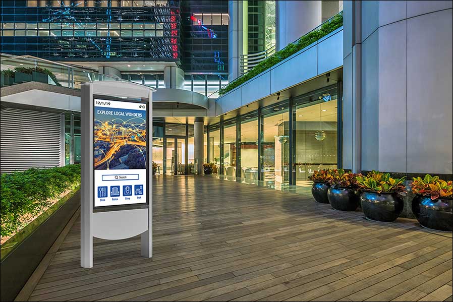 Smart-City-Kiosk von Peerless-AV