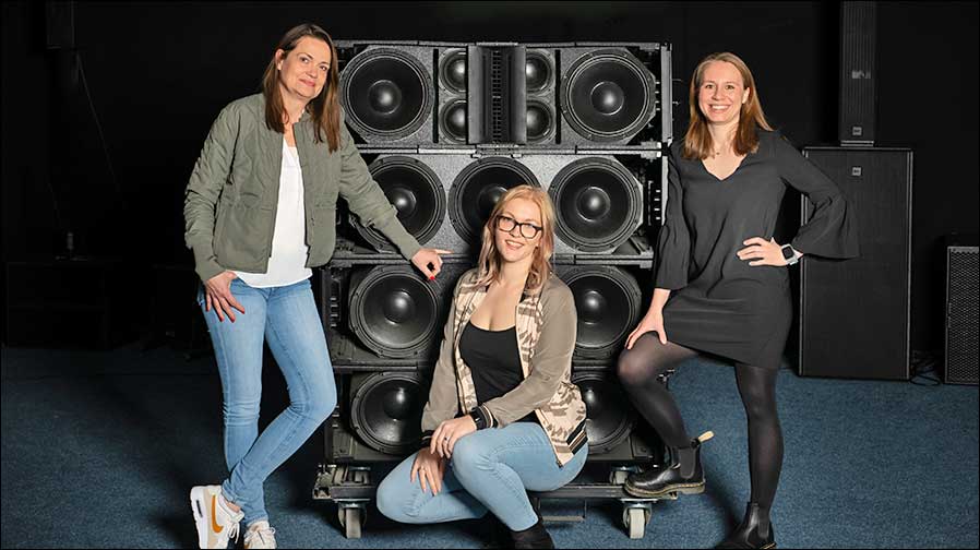 Die Neuen bei RCF (von links) Anja Cruz Koenigs, Meike Schmitz und Melanie Weiß (Foto: RCF).