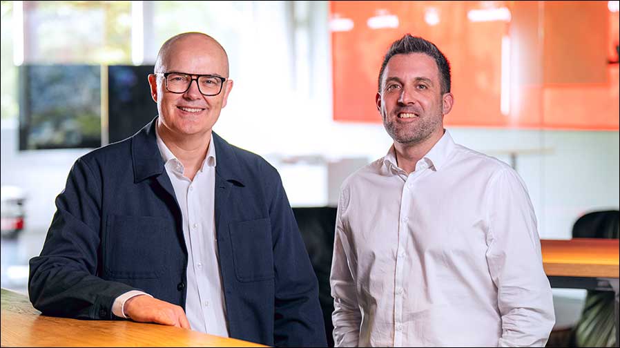 Riedel verteilt die Aufgaben neu: Frank Eischet (links) und Marc Engroff (Foto: Riedel)