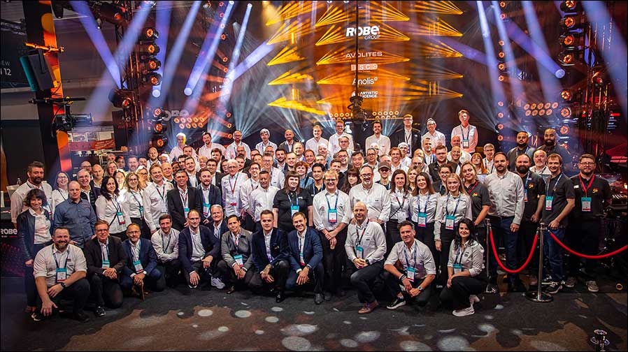 Robe auf der ISE 2026 (Foto: Louise Stickland / Robe)