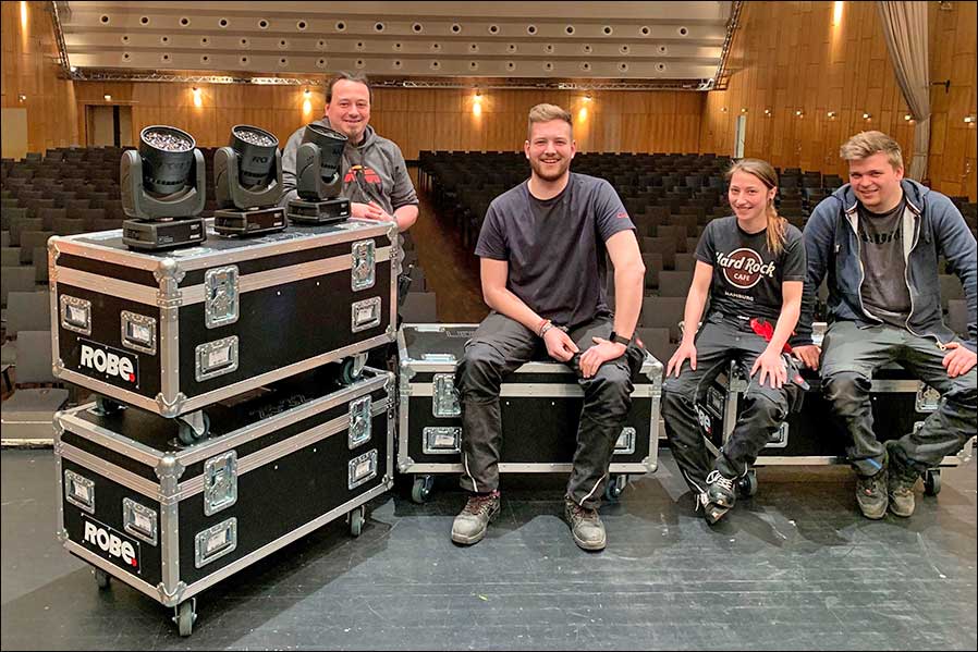 Theater und Konzerthaus Solingen: Caspar Wolfertz, Max Michalek, Miriam Karlstedt und Nick Jörgens