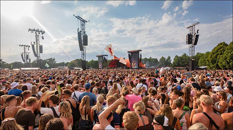 Mit Meyer Sound:Roskilde Festival 2025 (Foto: Nalle Magnusson / Meyer Sound)