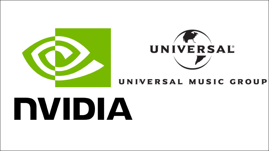 Der Weg in die Zukunftsmusik: NVIDIA und UMG (Logos: NVIDIA / UMG)