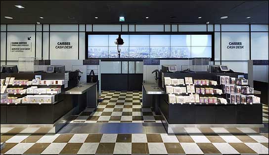 BrightSign im Pariser Flughafen