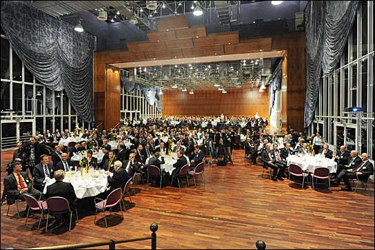 Feierlichkeiten der Meyer Werft bei der Award-Verleihung