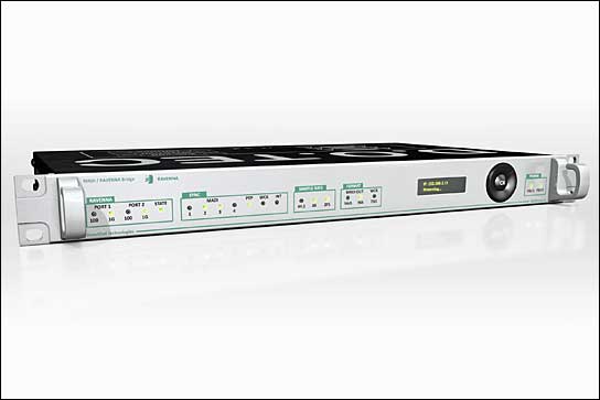 Die erste MADI zu Audio-over-IP Bridge für RAVENNA; MONTONE.42