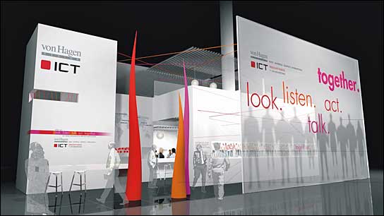 ICT-Stand auf der EuroShop 2014