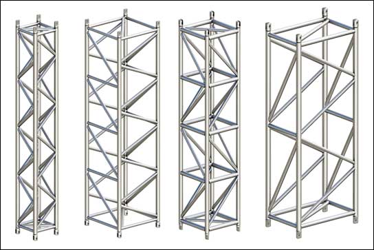 Hochtragfähig: Truss aus Stahl von Layher