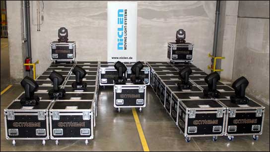 Neue Movinglights bei Niclen.