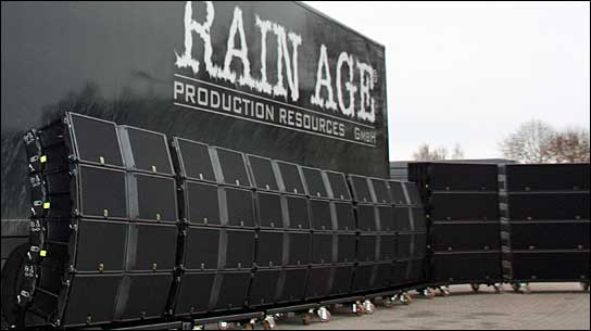 L-Acoustics K2 bei Rain Age