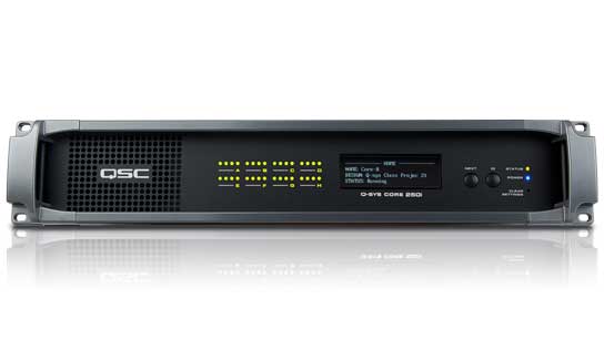 "QSYS Core250"-Audiosystem von QSC.