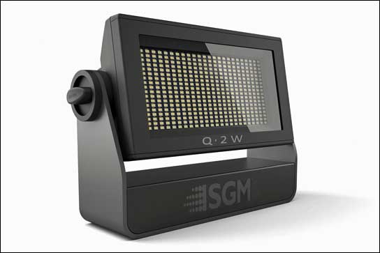 Der SGM Q•2W dient als White Flood, Blinder oder Strobelight