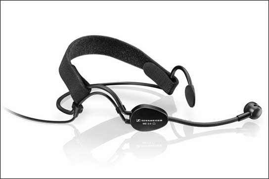 Das Headset-Mikrofon ME 3-II bietet verbesserten Tragekomfort und eine optimierte Akustik